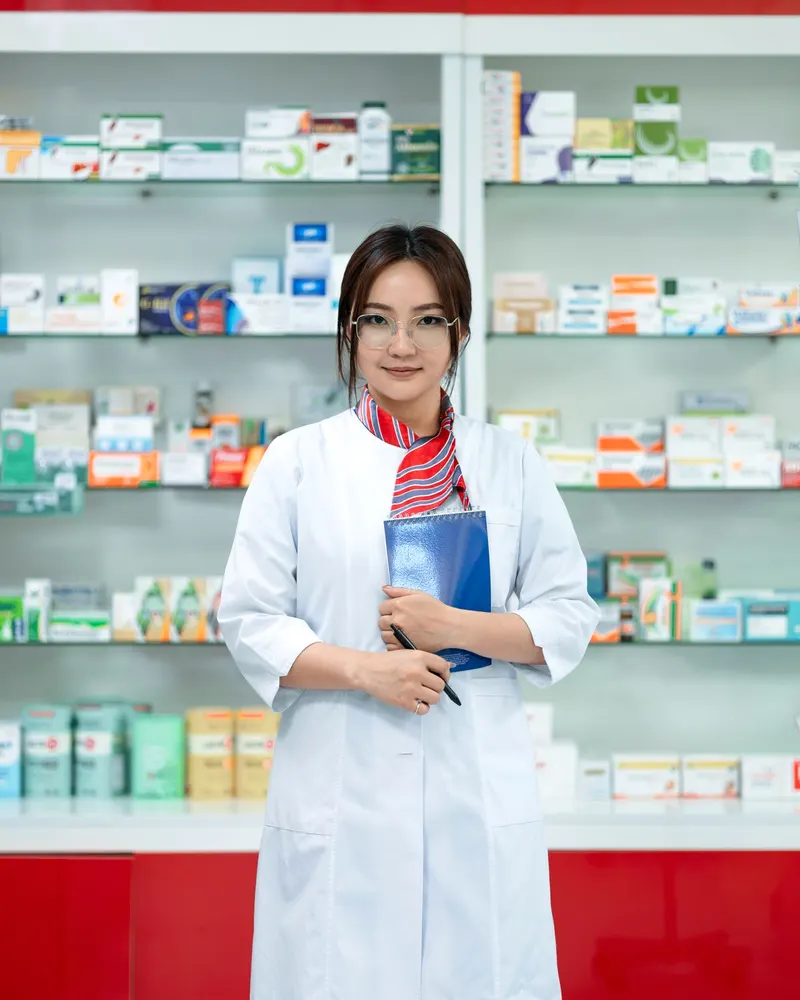 Dược sĩ trong nhà thuốc